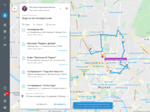 Оптимизация маршрута в сервисе GPS-мониторинга транспорта