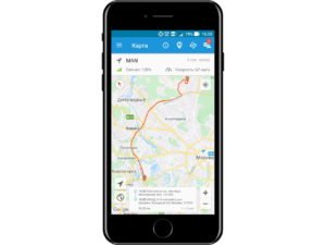 ГЛОНАСС/GPS-трекер Teltonika FMB125 контроль поездок из мобильного приложения